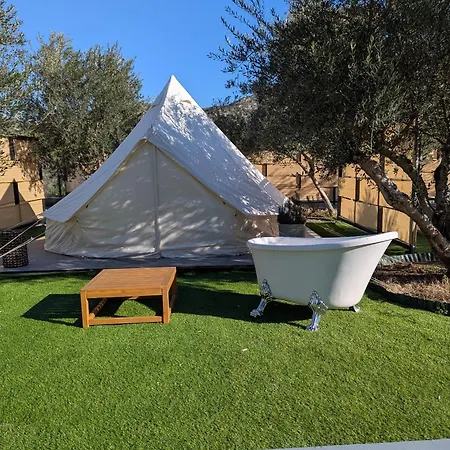 Campingplatz Geometry Park Glamping Agios Theodoros